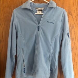 Columbia Light Blue Fleece Jacket